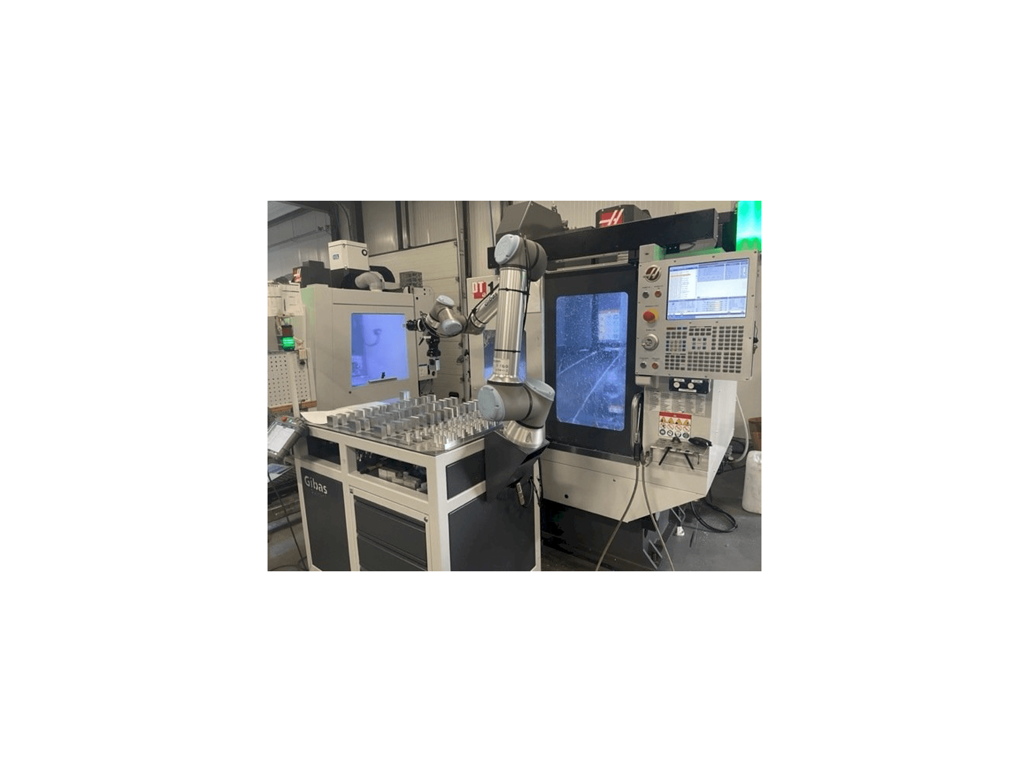 Frontansicht der HAAS DT-1 Maschine