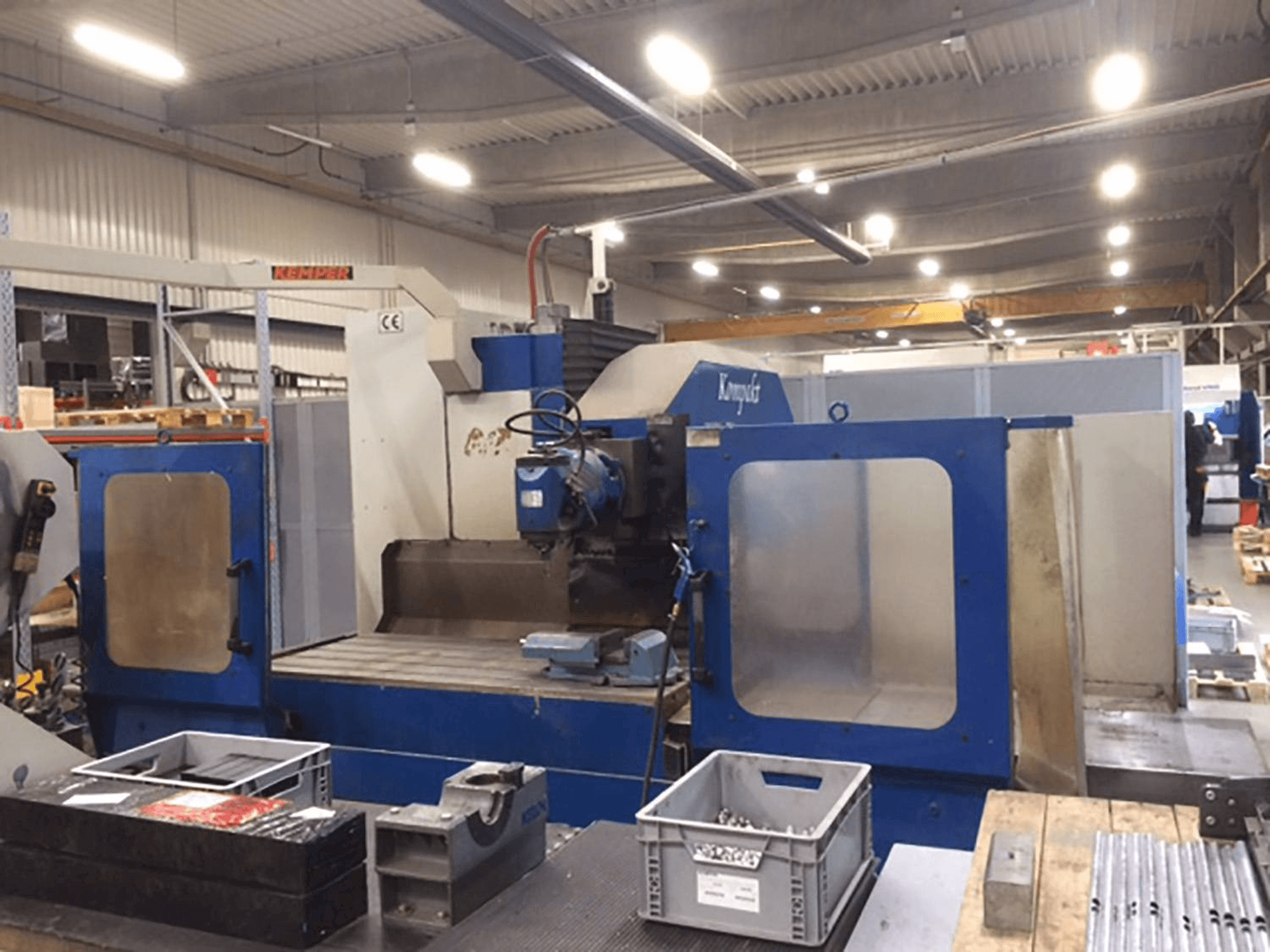 Frontansicht der MTE Kompakt Maschine