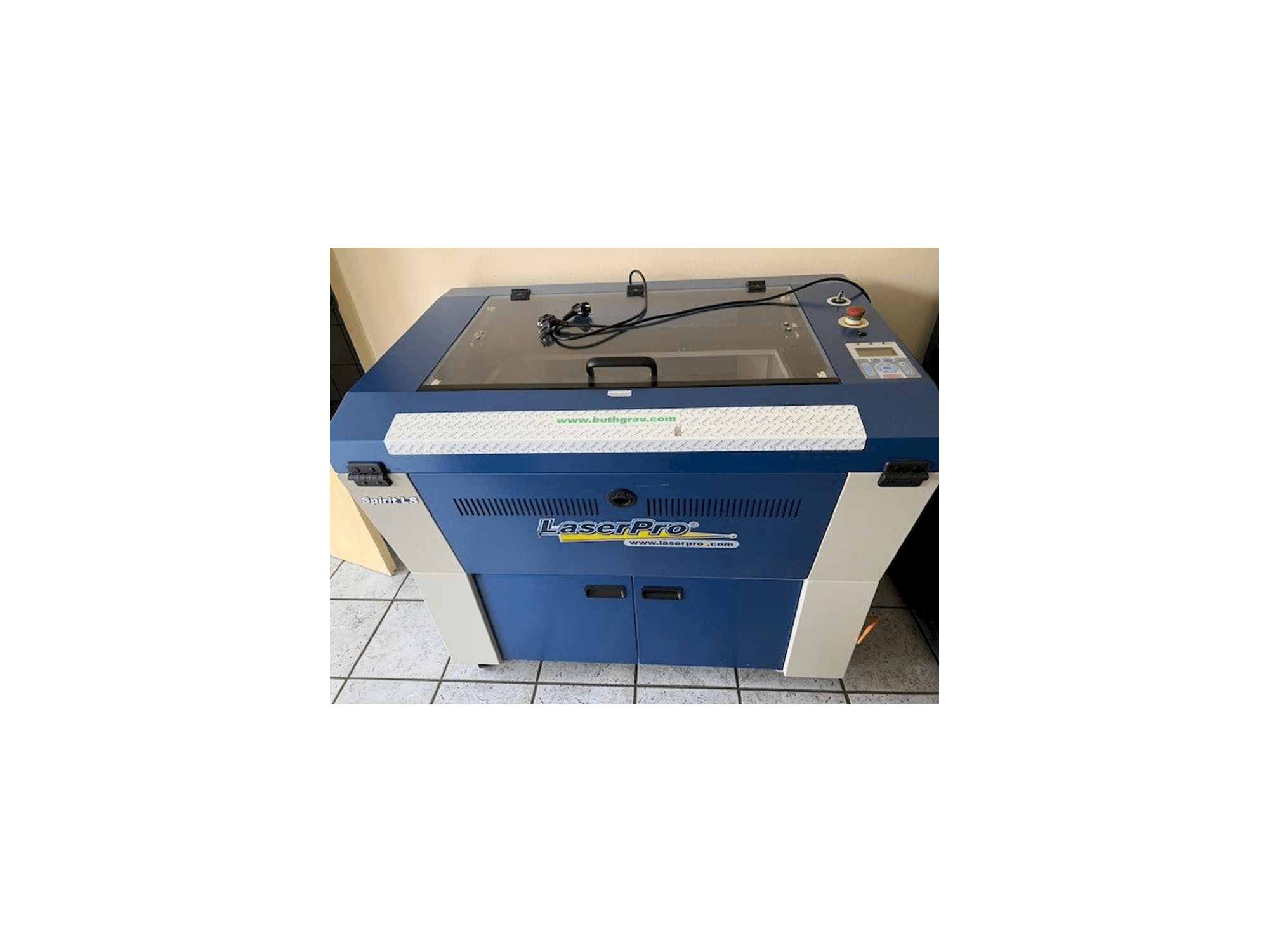 Frontansicht der BUTH Spirit LS Maschine