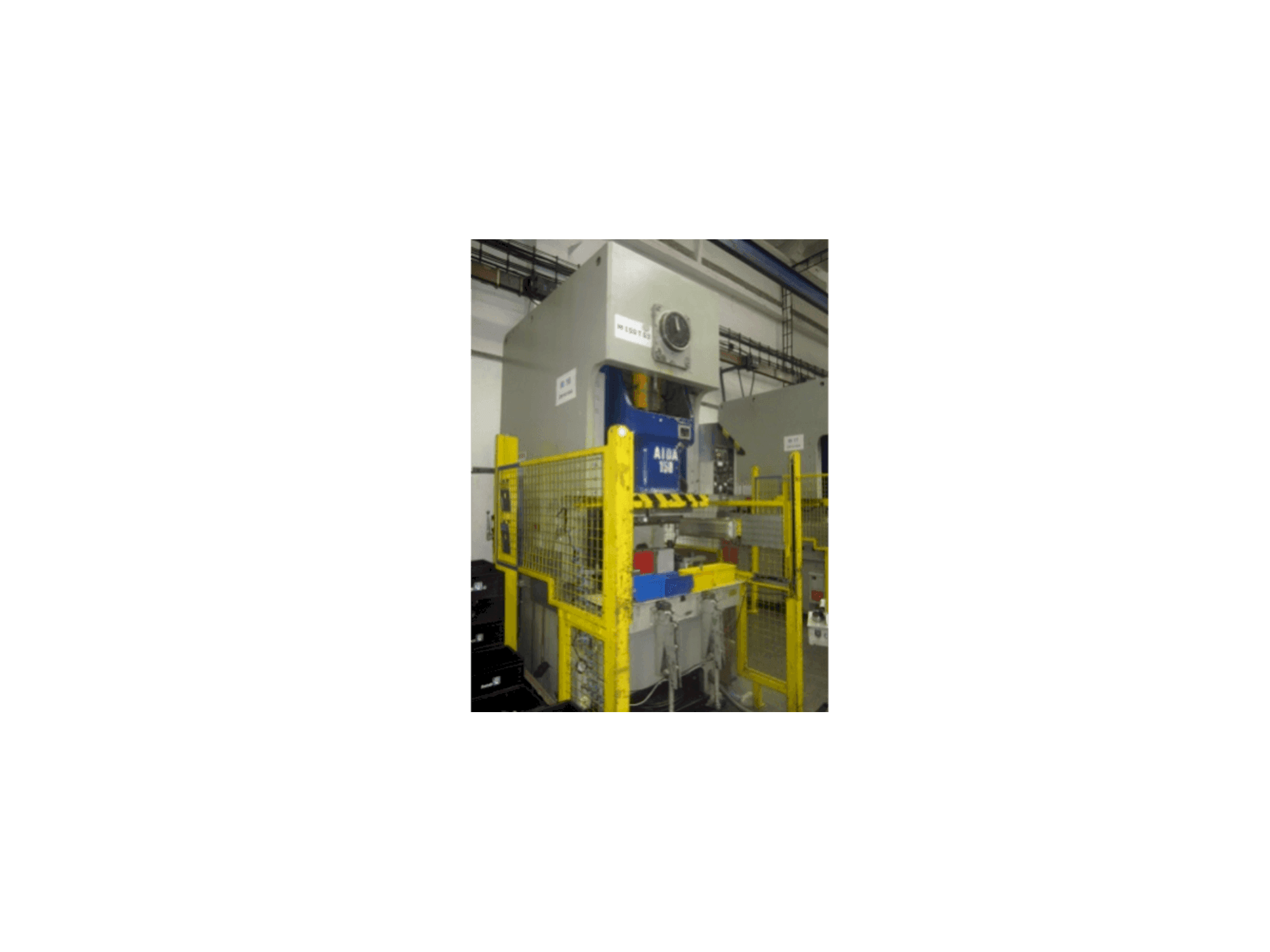 Frontansicht der AIDA NC 1-150 (2) Maschine