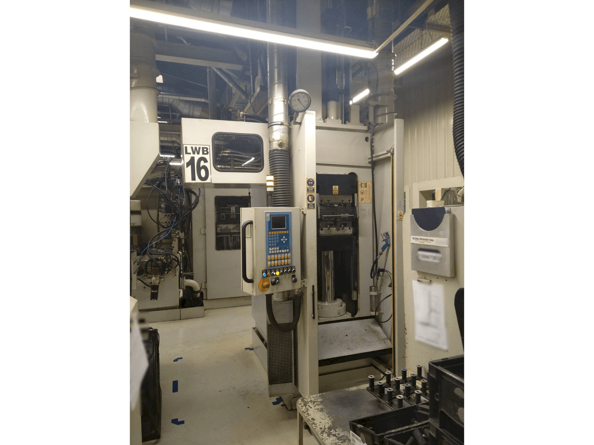 Frontansicht der LWB STEINL VRE 1100/1000 Maschine