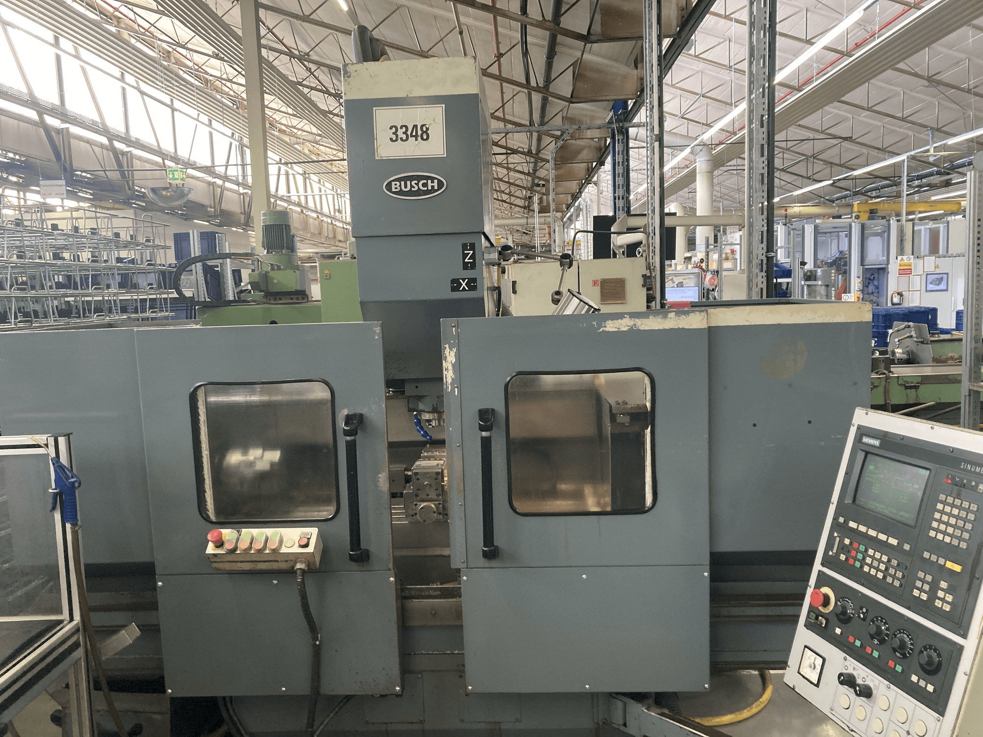 Frontansicht der BUSCH FB 1- 150 Maschine