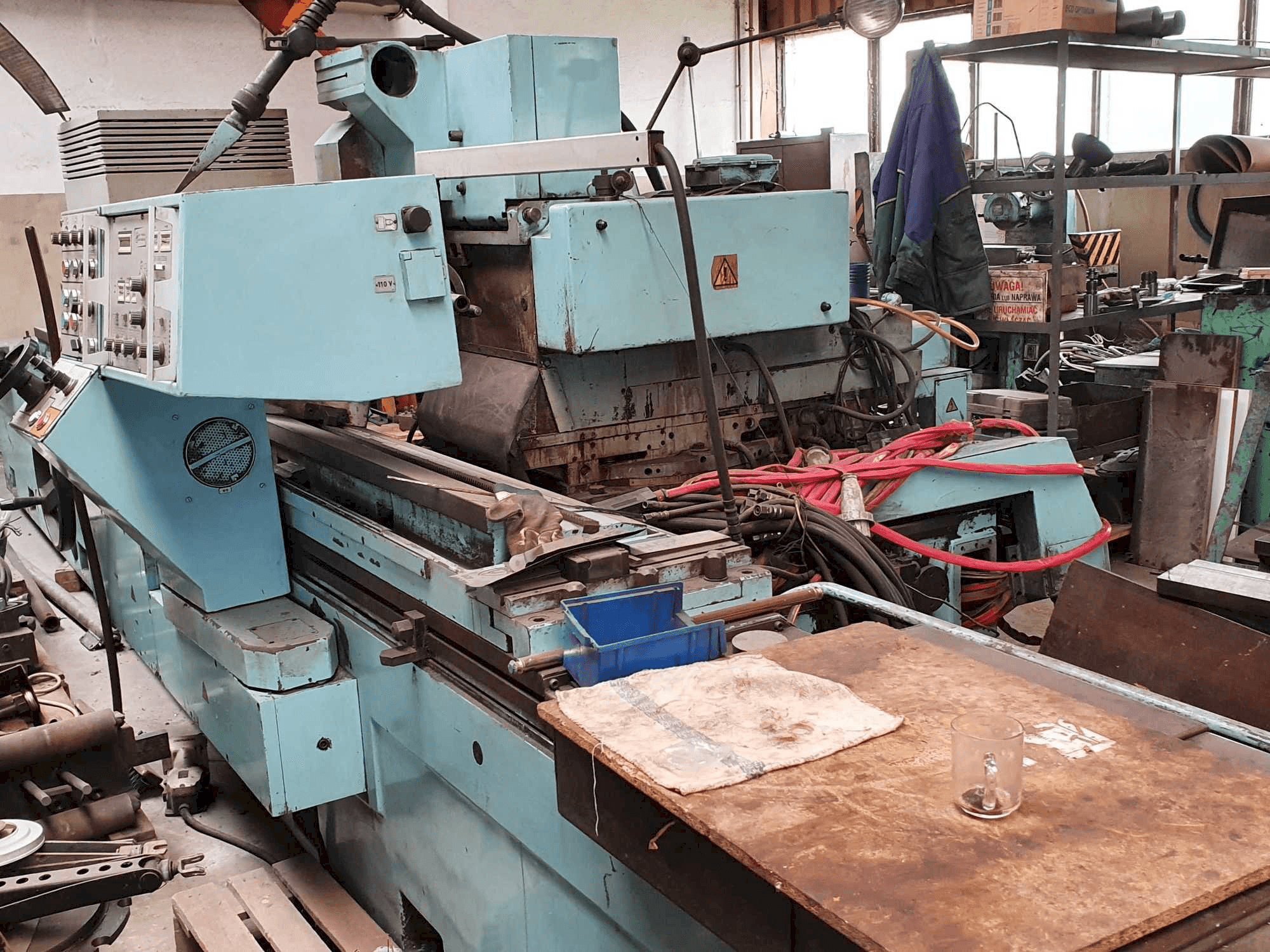 Frontansicht der TOS BUC 63B/3000 Maschine