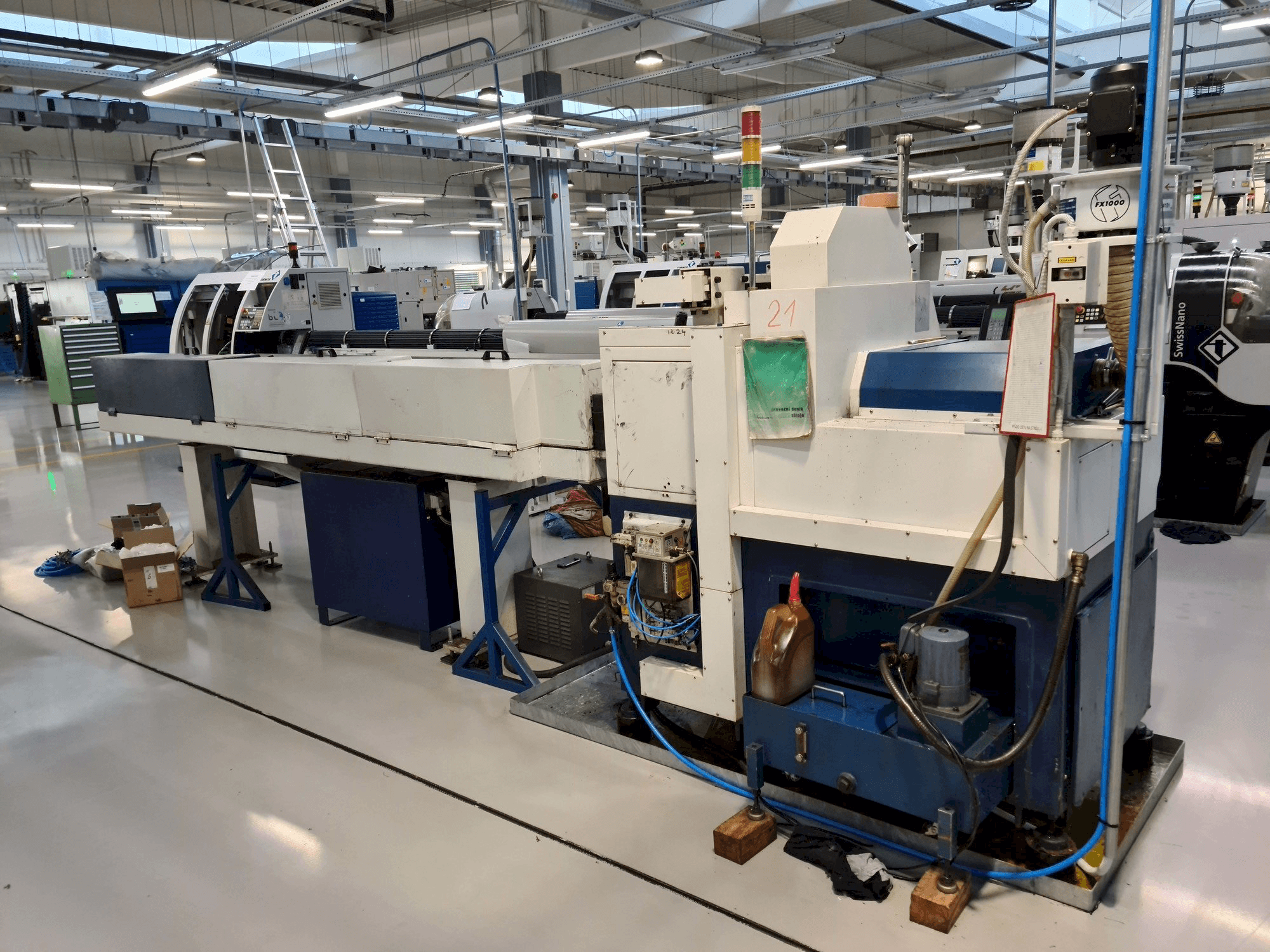 Frontansicht der KMT Speed 12 Maschine