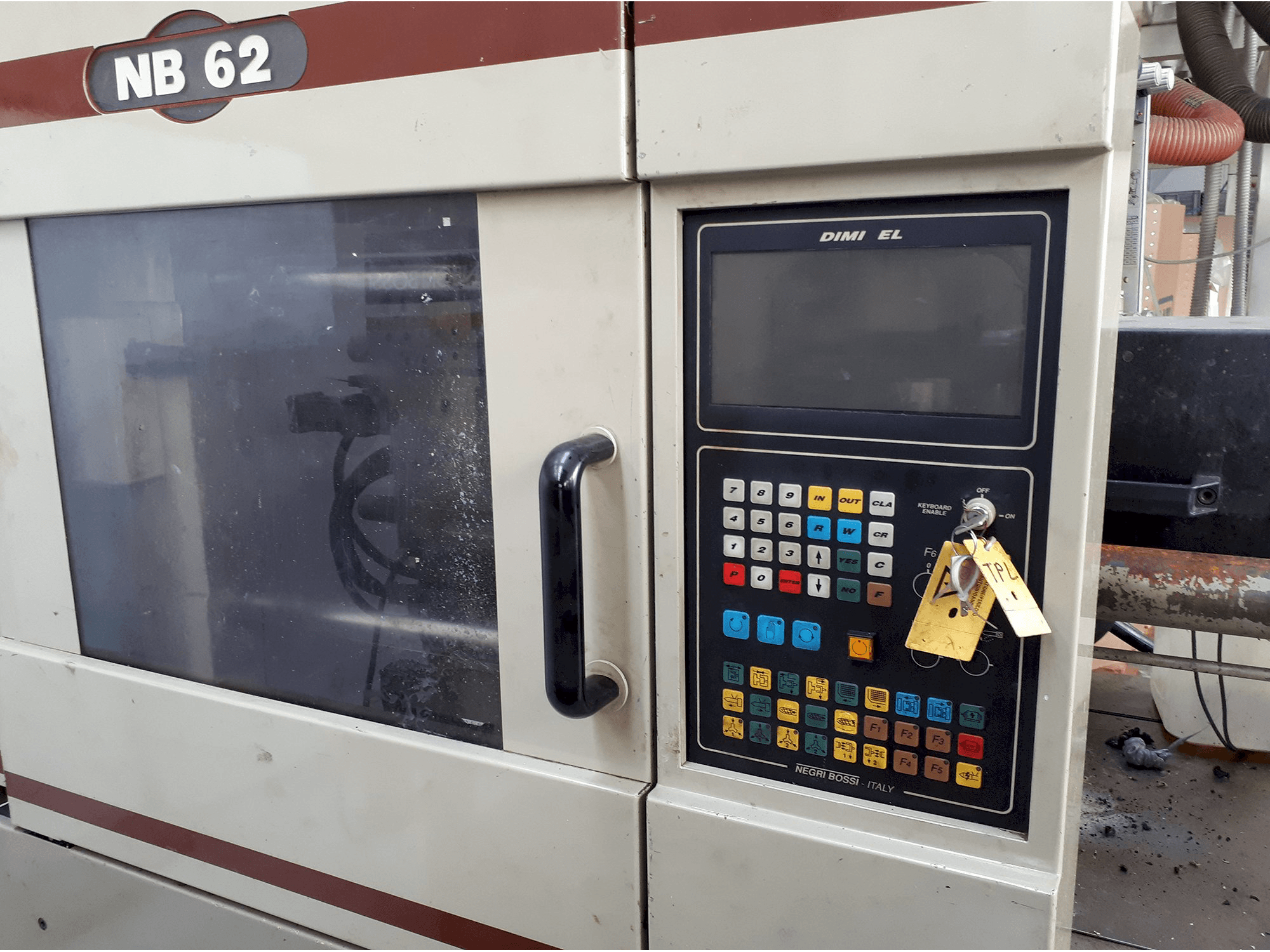 Rechte Ansicht der Negri Bossi NB 62 Maschine