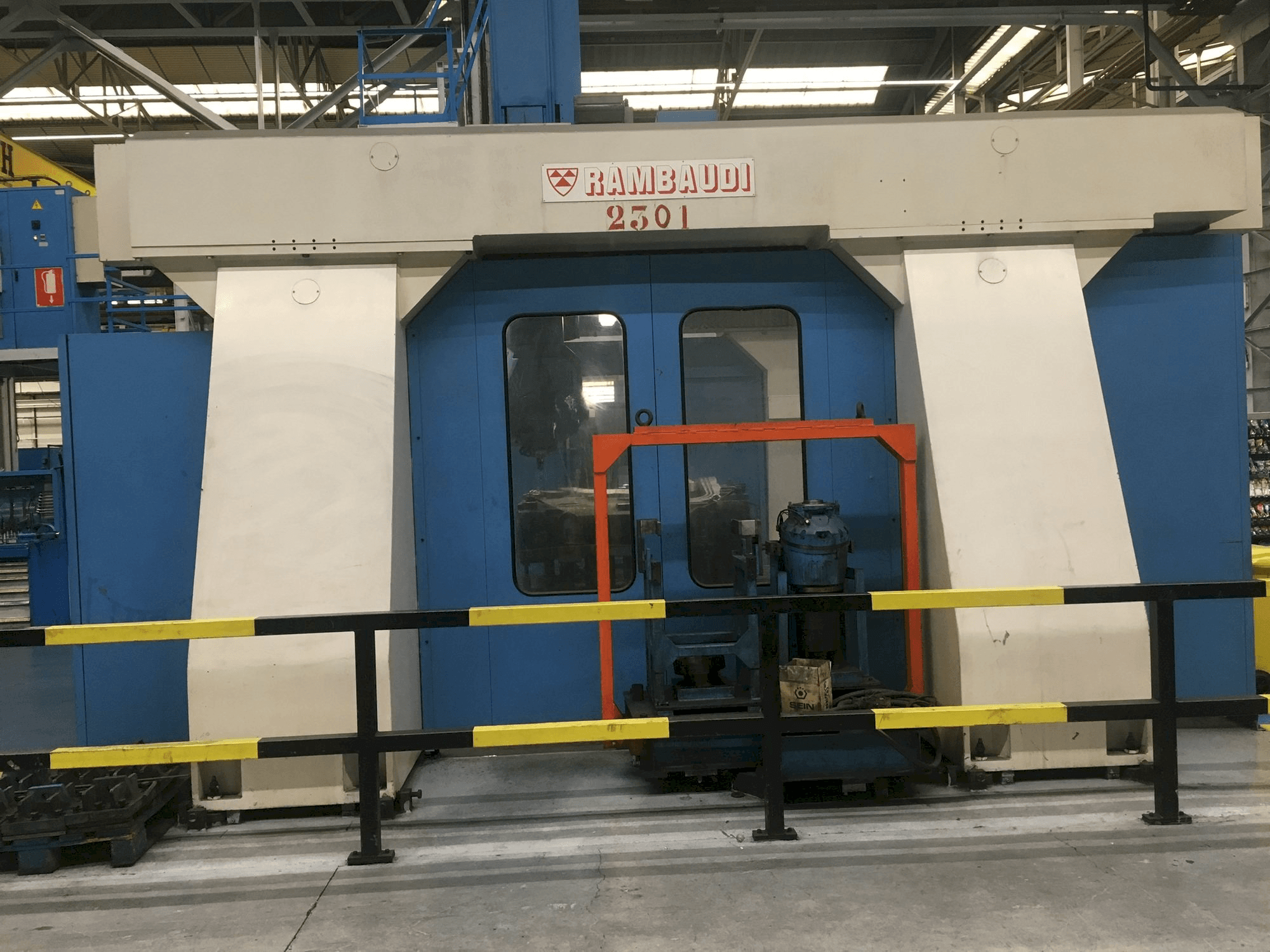 Frontansicht der Rambaudi Ramspeed H 40L Maschine