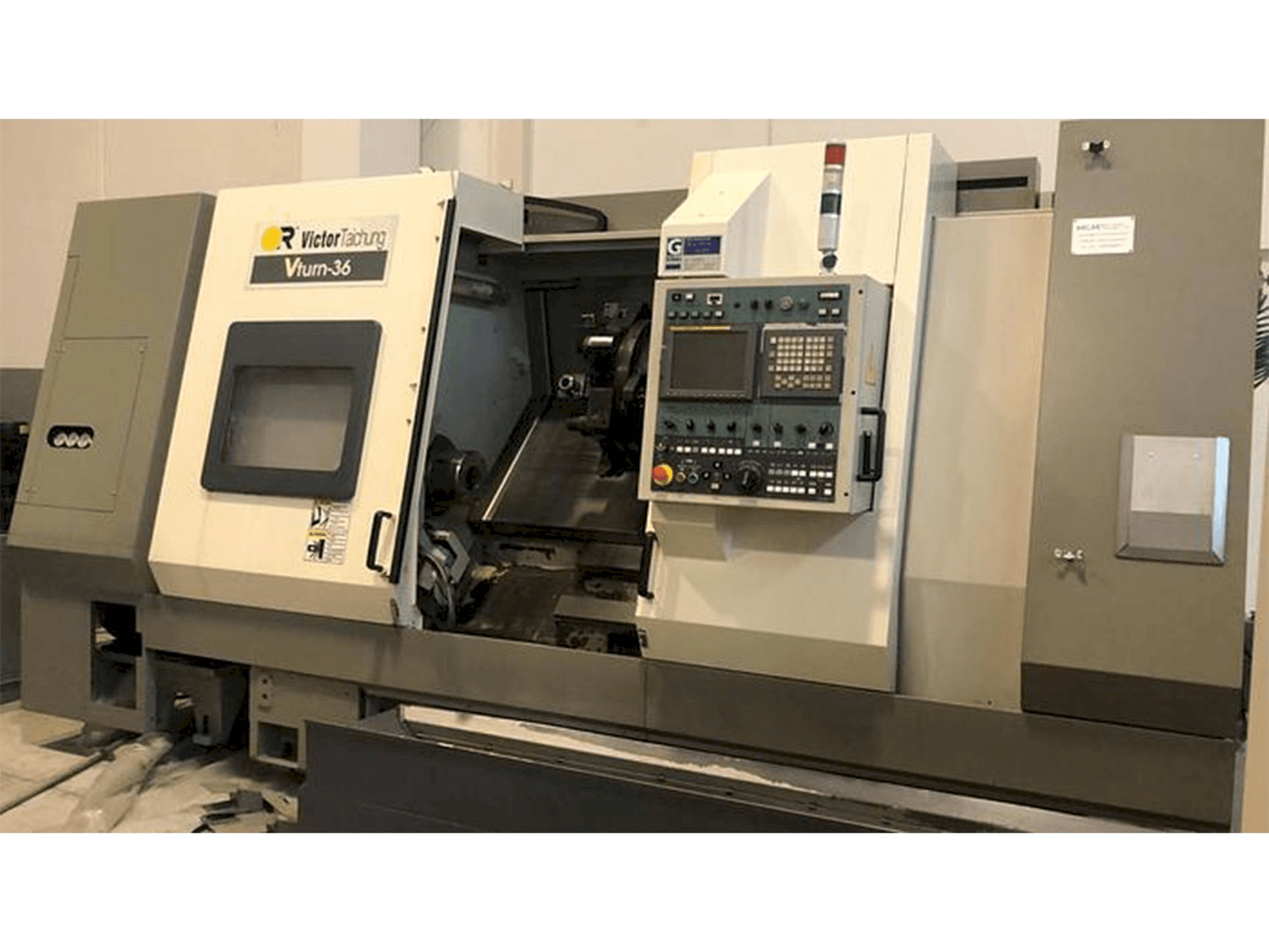 Frontansicht der Victor V-TURN 36 Maschine