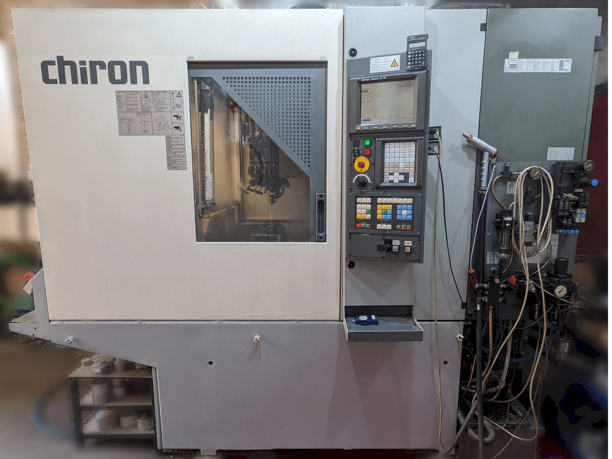 Frontansicht der CHIRON Fz 08w Maschine