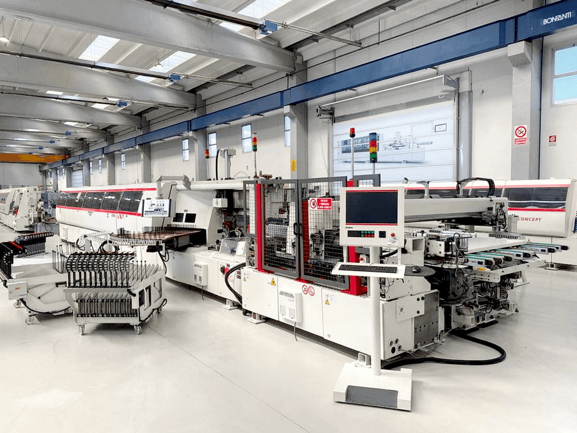 Frontansicht der IMA NOVIMAT LASER System/I/R75/1110/R3 Maschine