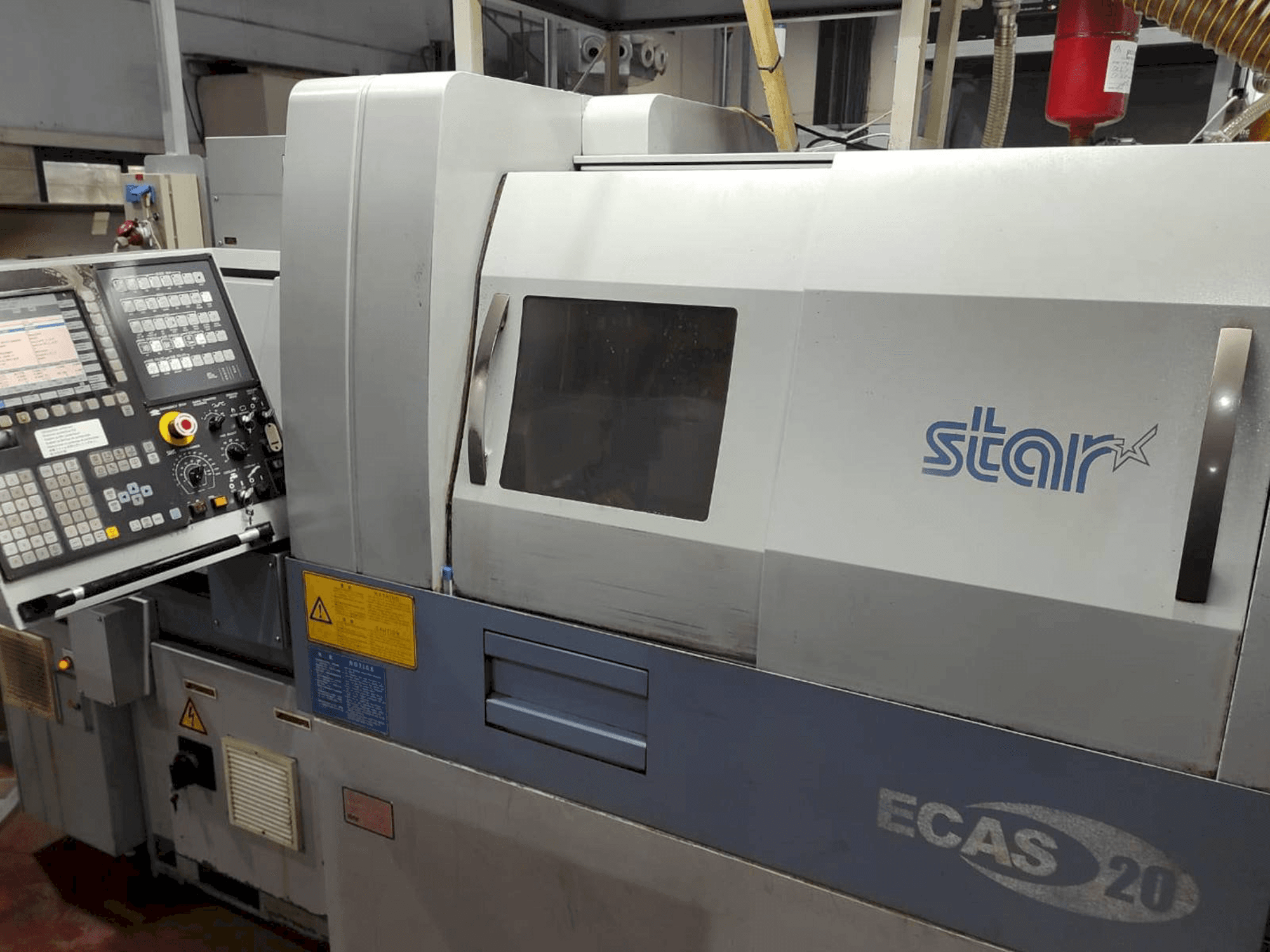 Frontansicht der Star ECAS-20 Maschine
