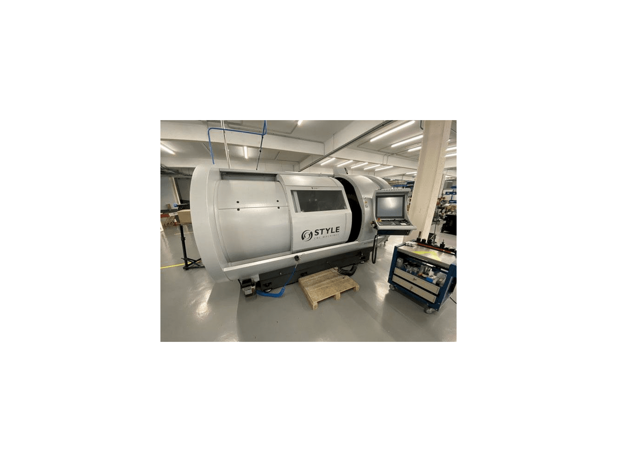 Frontansicht der Sturtz 750 (900 dbc) Maschine