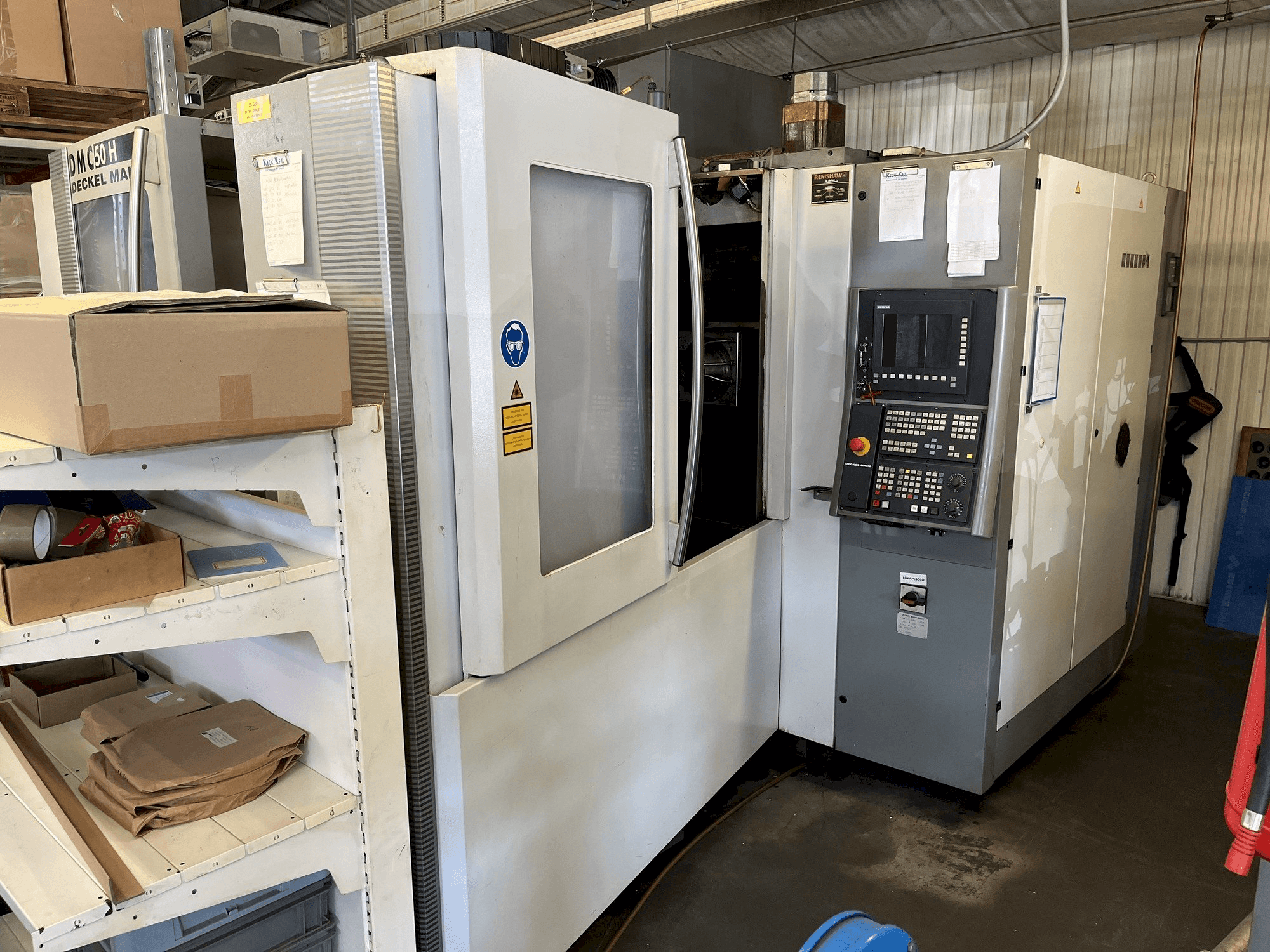 Frontansicht der DMG MORI DMC 50H Maschine