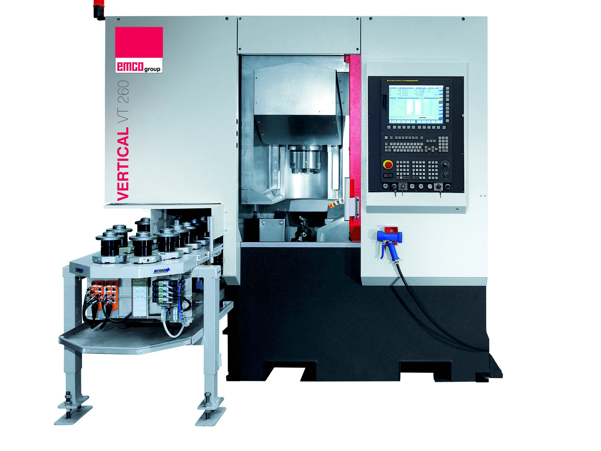 Frontansicht der EMCO VT260 MY Maschine