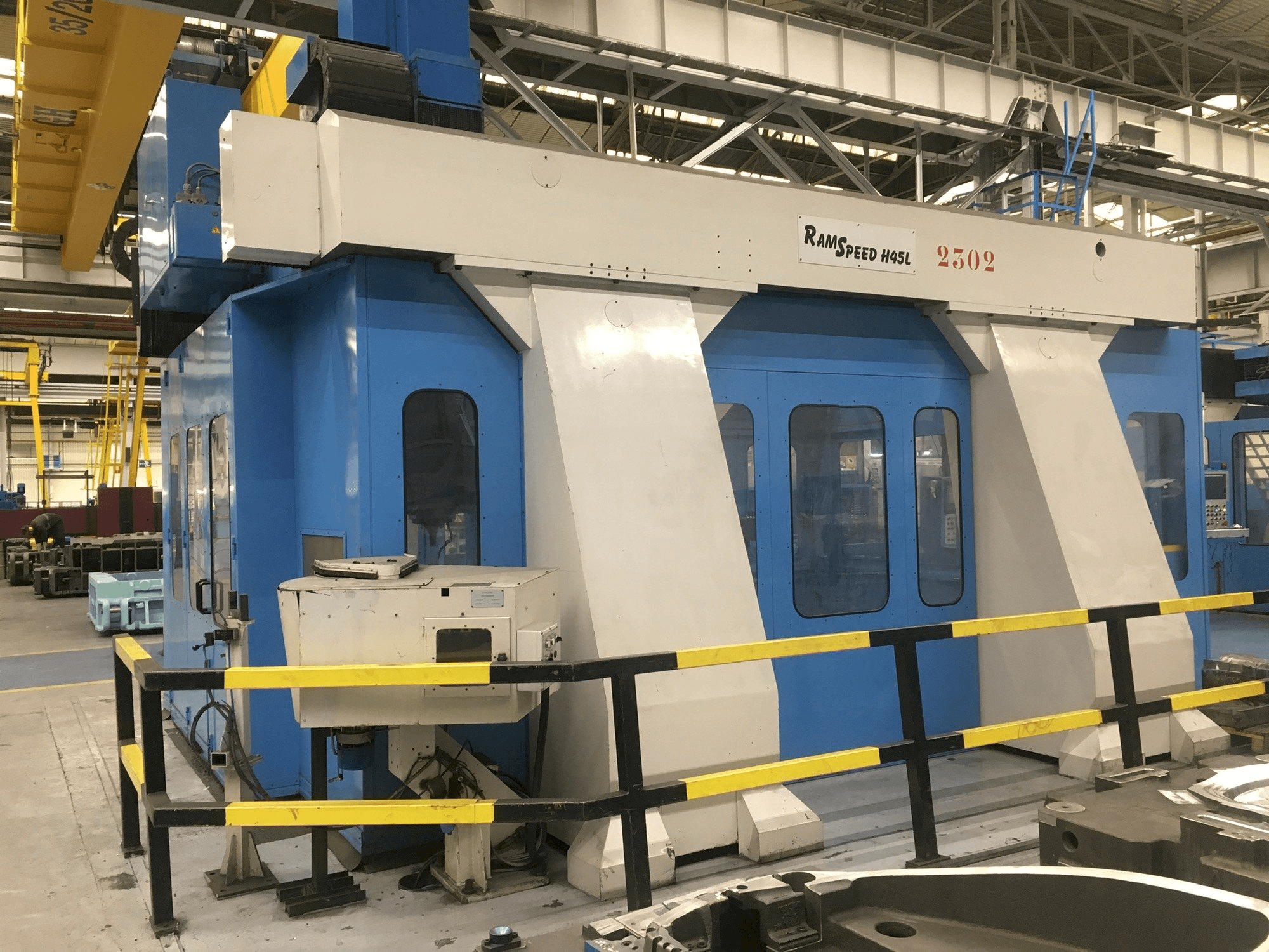 Frontansicht der Rambaudi Ramspeed H 45L Maschine