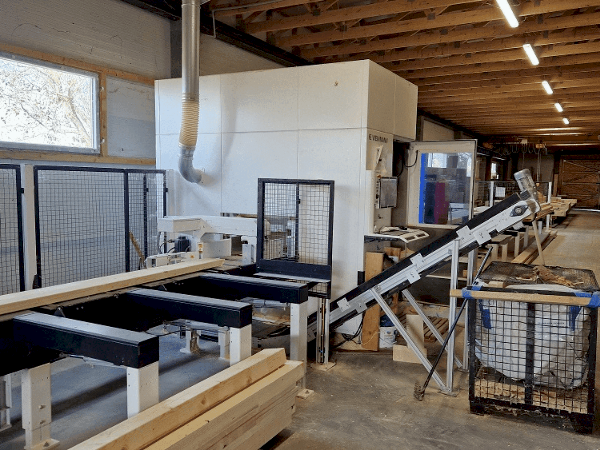 Frontansicht der HOMAG WEINMANN BEAMTEQ B-540 (2019) Maschine