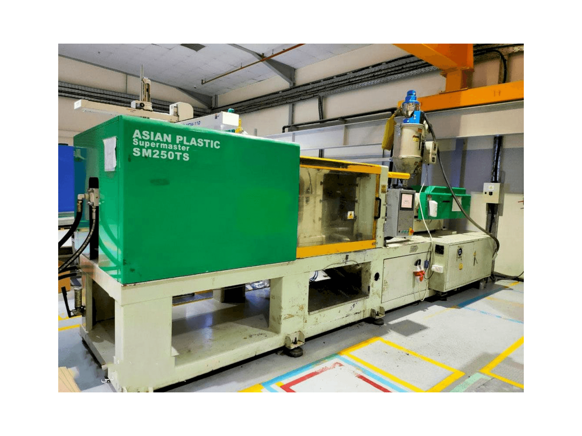 Frontansicht der Supermaster SM 250 TS Maschine