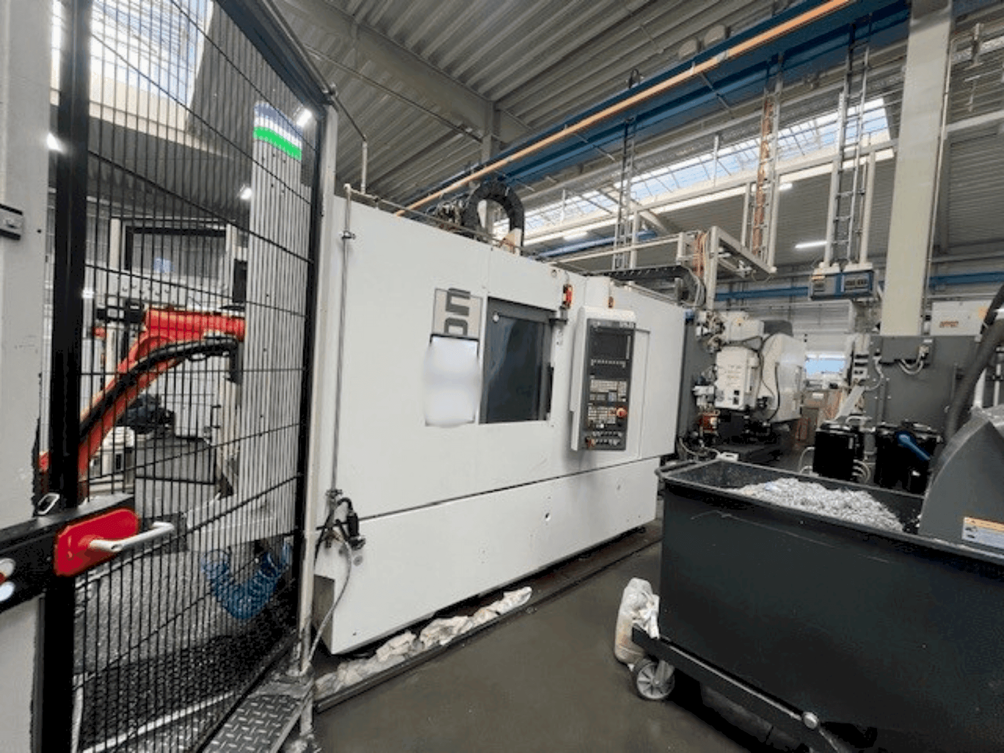 Frontansicht der CHIRON DZ 15 W Maschine