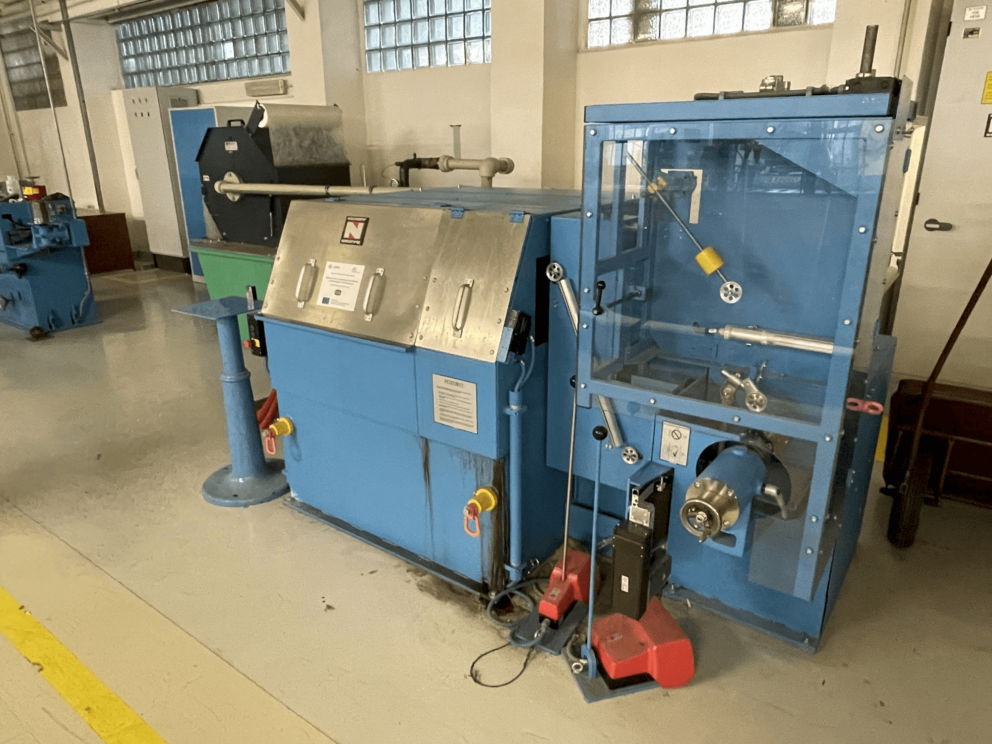 Frontansicht der Niehoff SG 5.1.G.E. Maschine