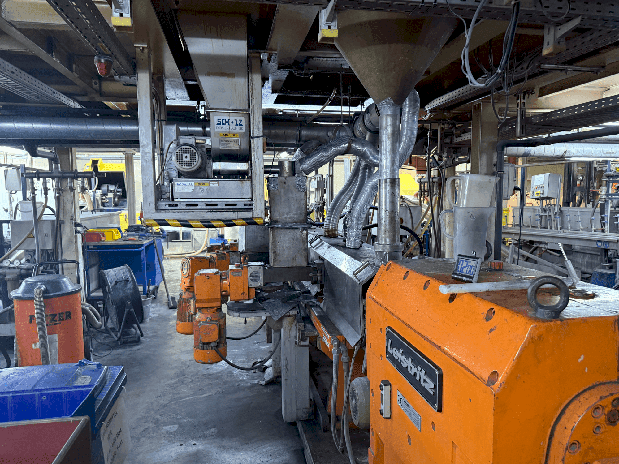 Frontansicht der Leistriz ZSE 60MAXX-44D Maschine