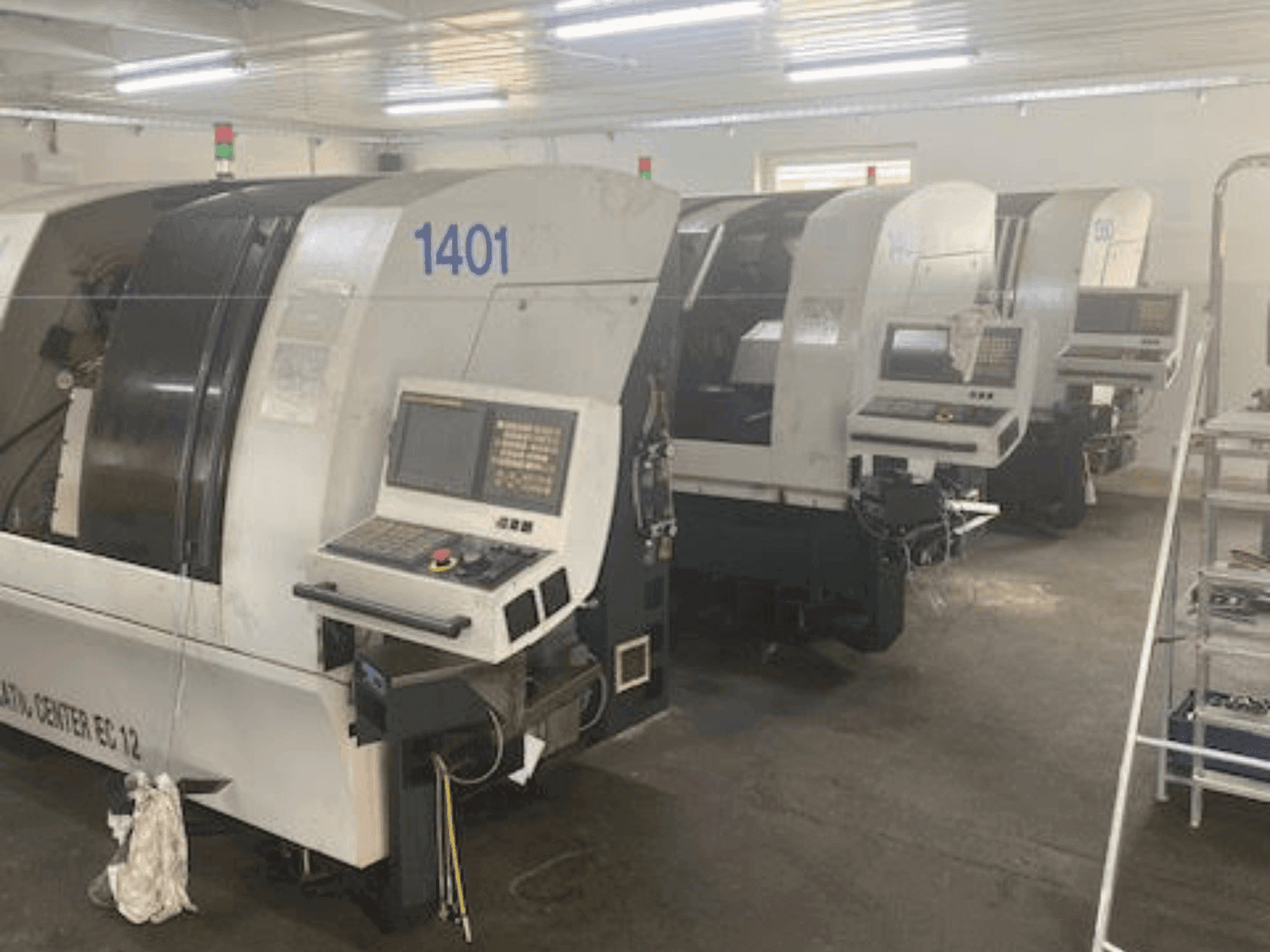 Frontansicht der ESCO Escomatic EC12 Maschine