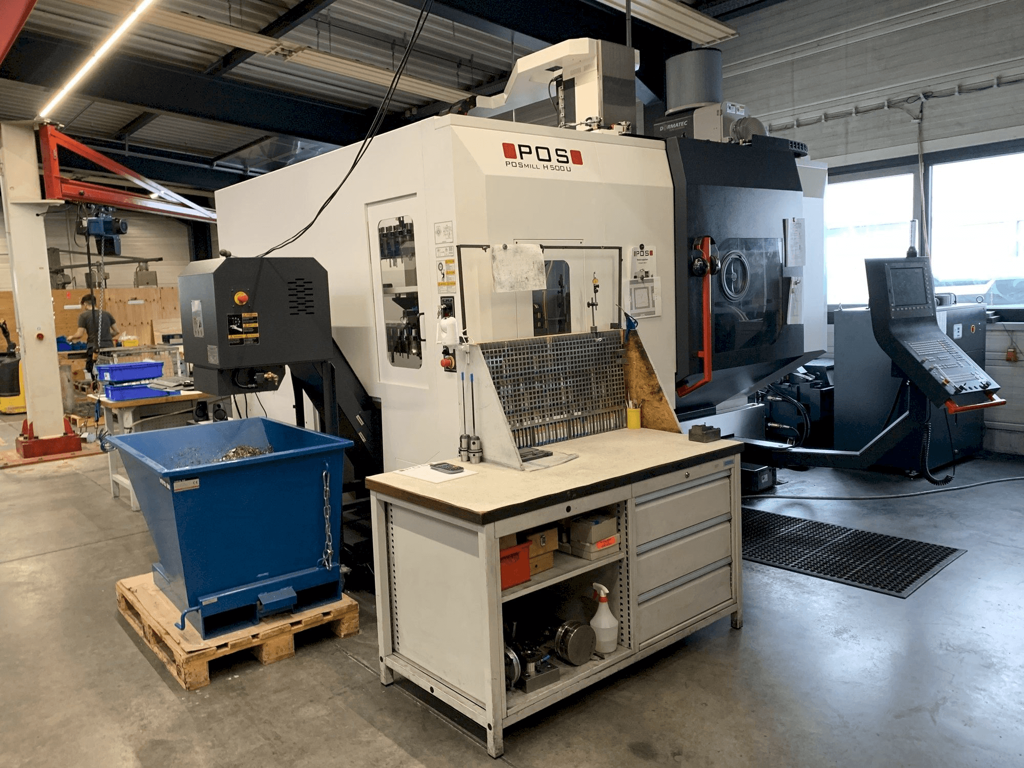 Frontansicht der POSmill H 500 U Maschine