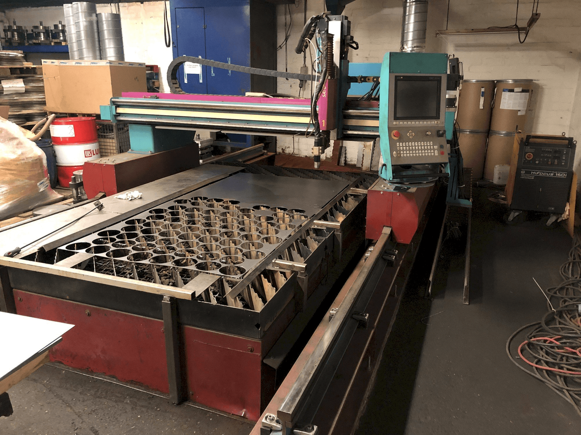 Frontansicht der SATO Satronik LS2000 Maschine