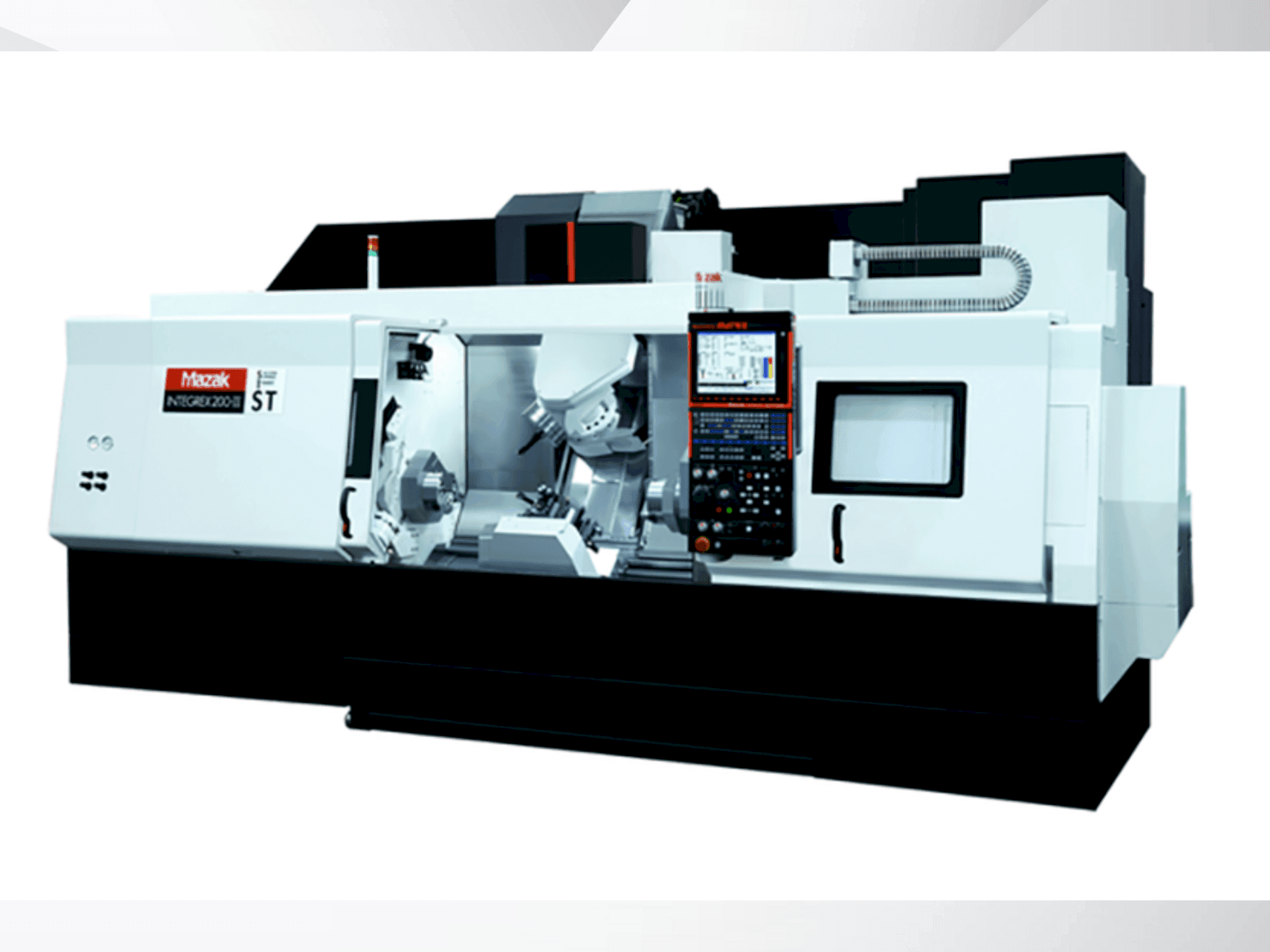 Frontansicht der Mazak Integrex 200 IV ST Maschine