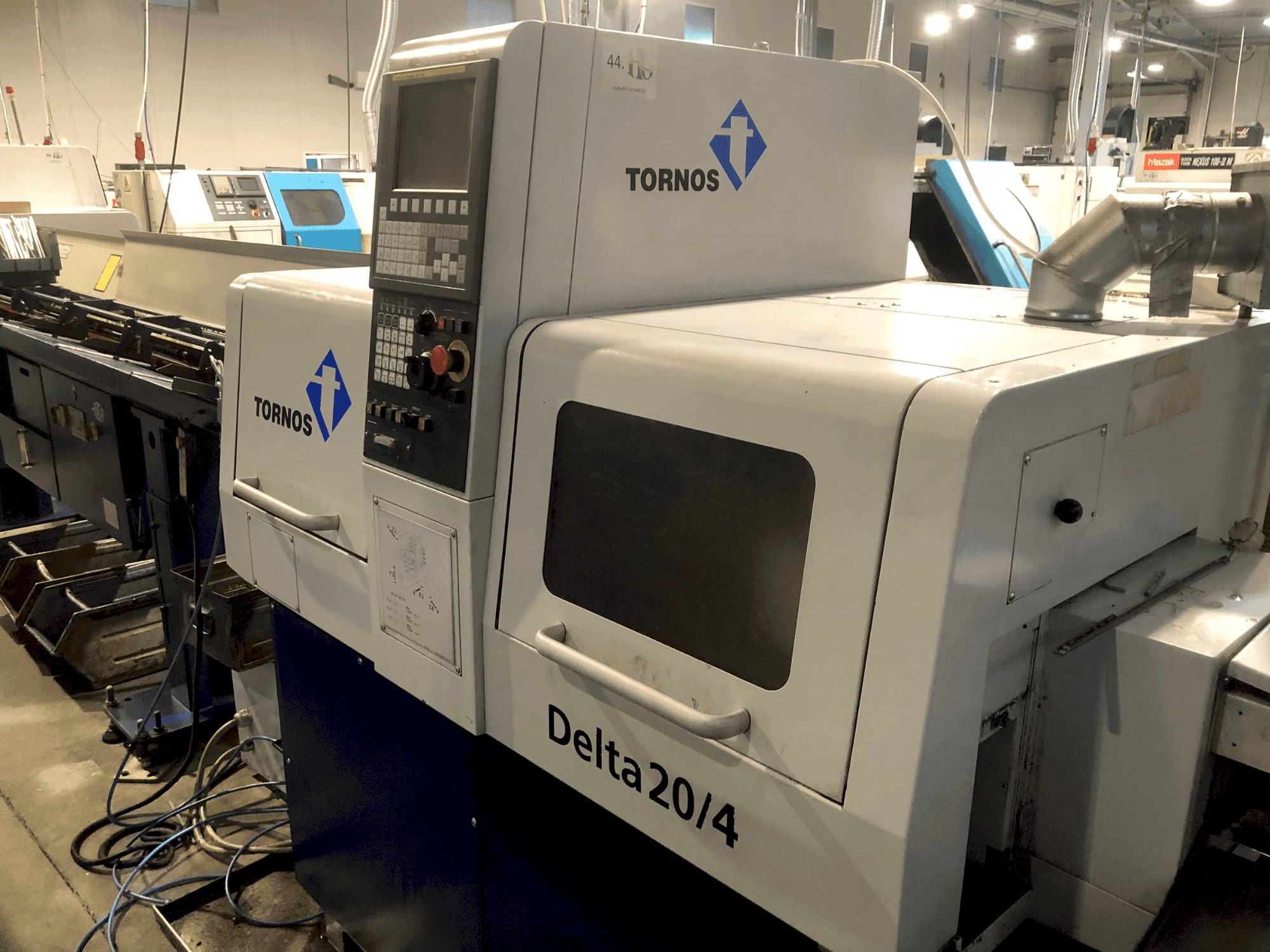 Frontansicht der TORNOS TORNOS DELTA 20/4 Maschine