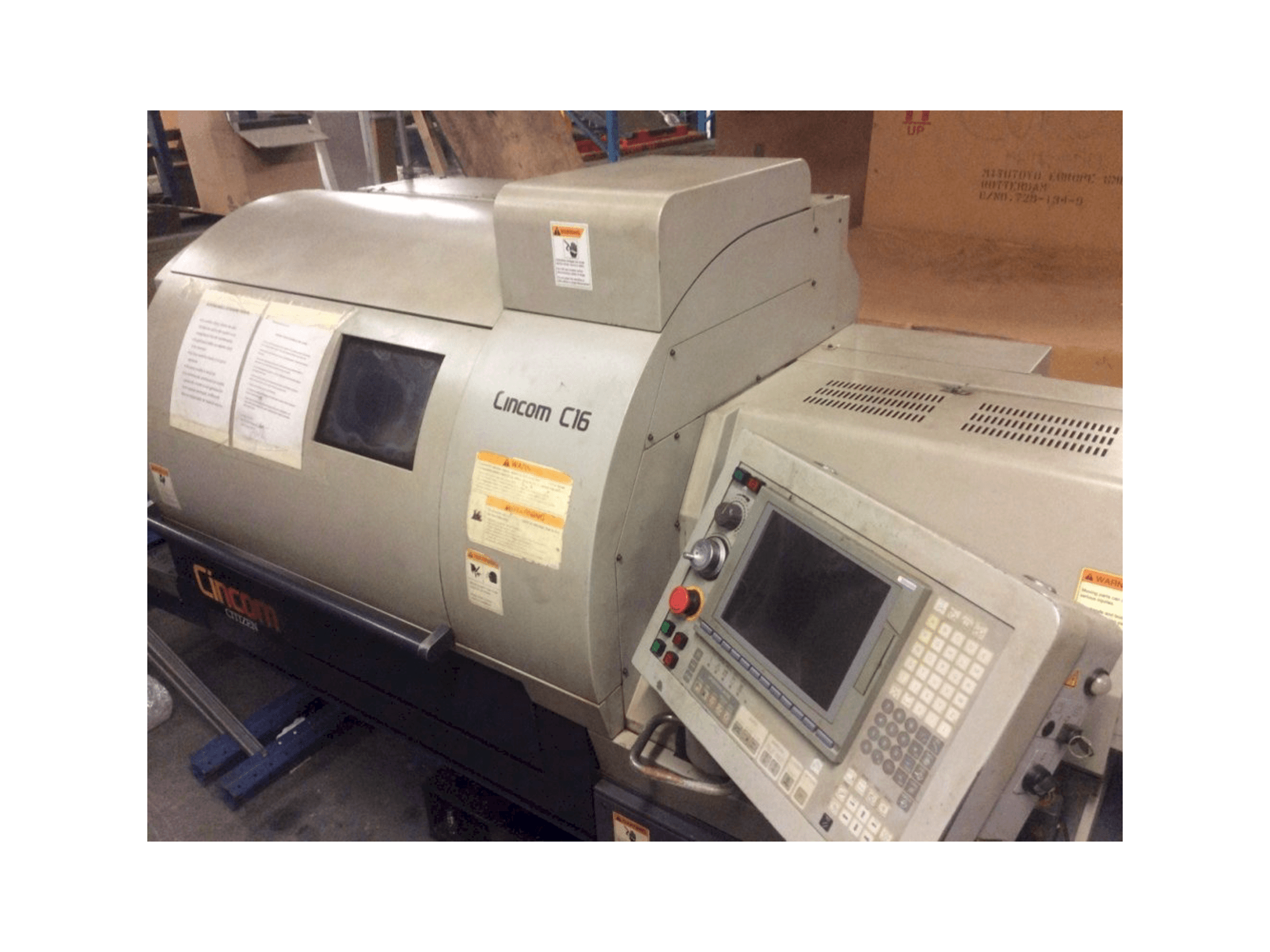 Frontansicht der Citizen C16 VII Maschine