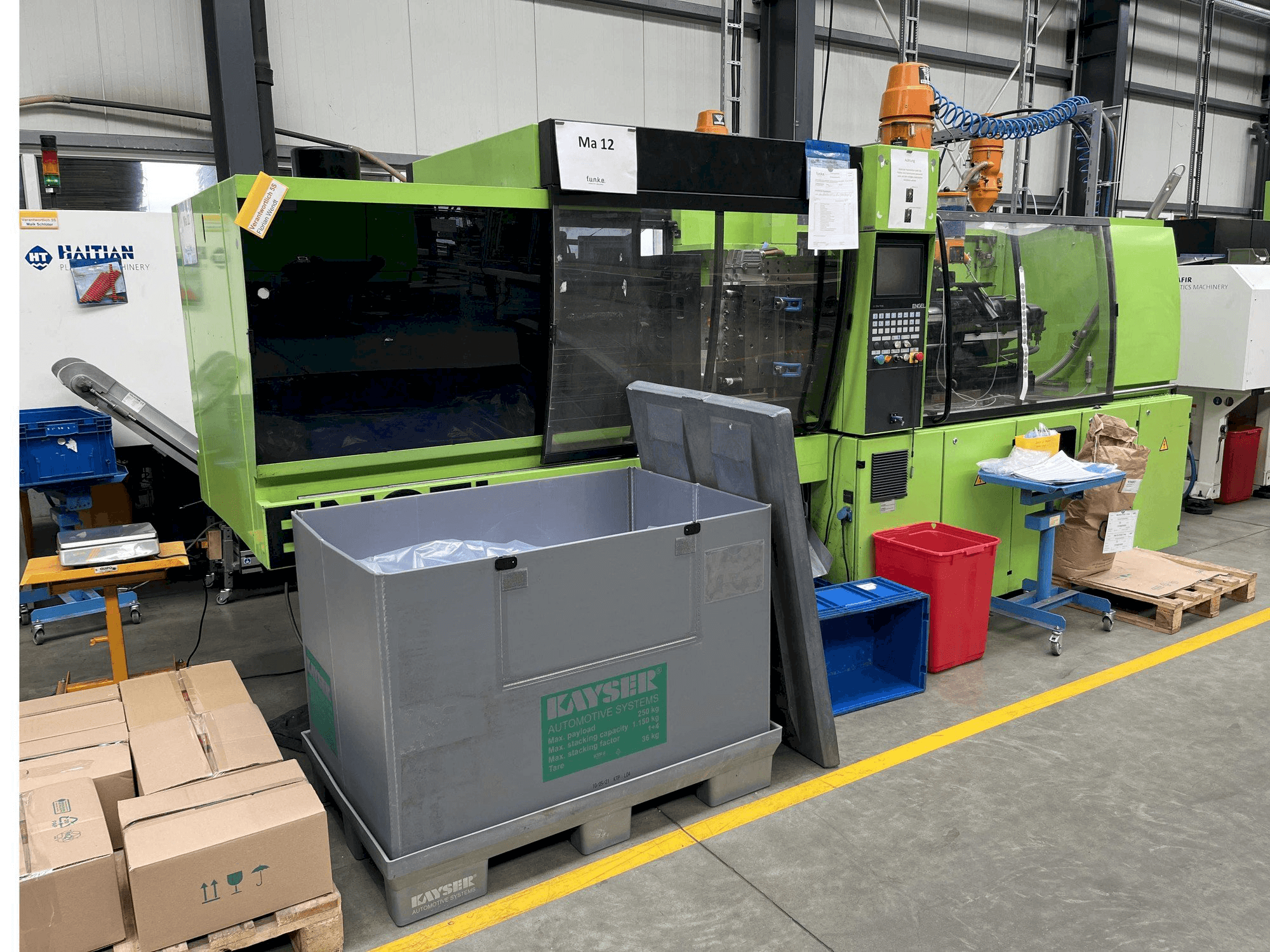 Frontansicht der Engel VICTORY 500/120 Standard Maschine