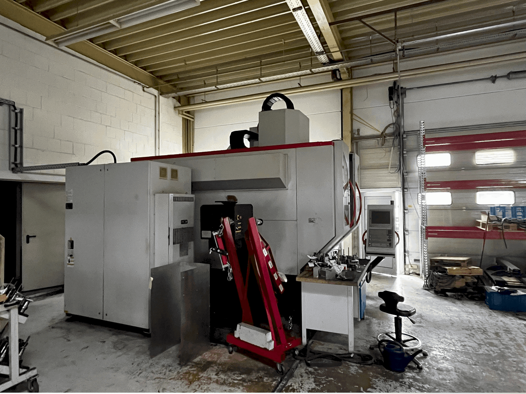 Frontansicht der POSmill H800 U Maschine