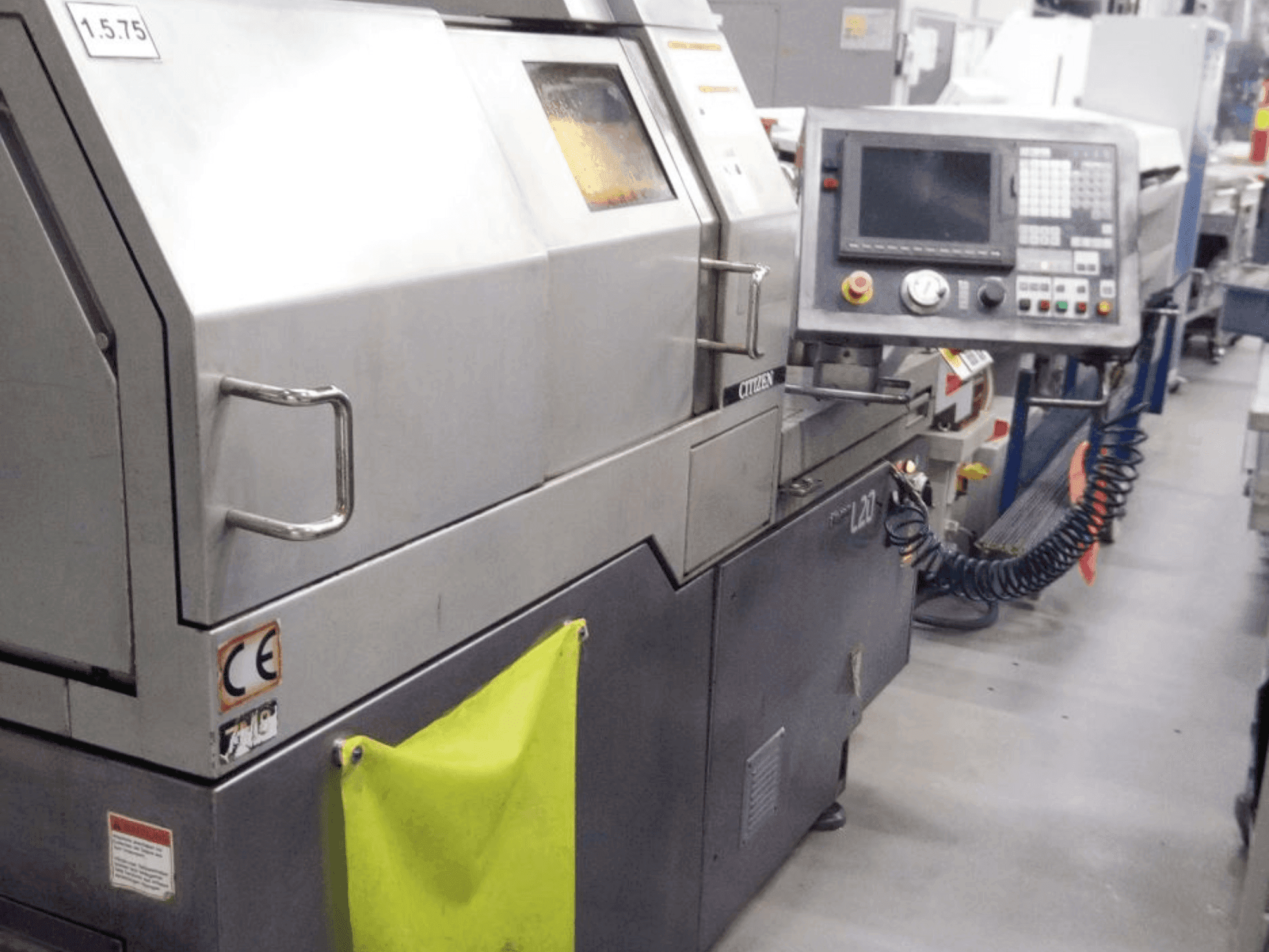 Frontansicht der Citizen L720-Vlll Maschine