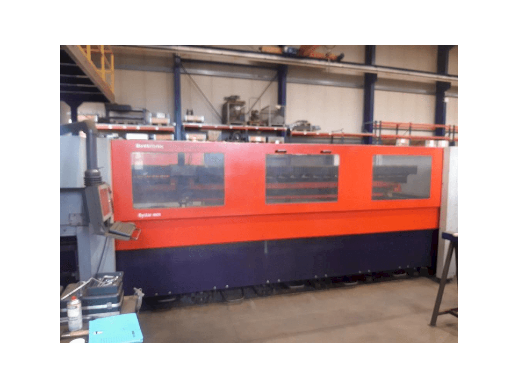 Frontansicht der Bystronic Bystar 4020 Maschine