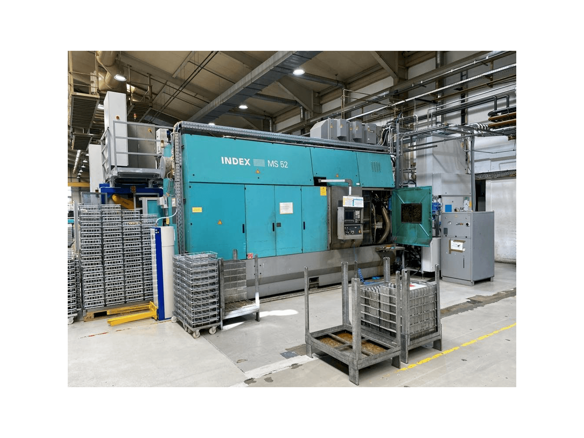 Frontansicht der Index MS 52 G Maschine