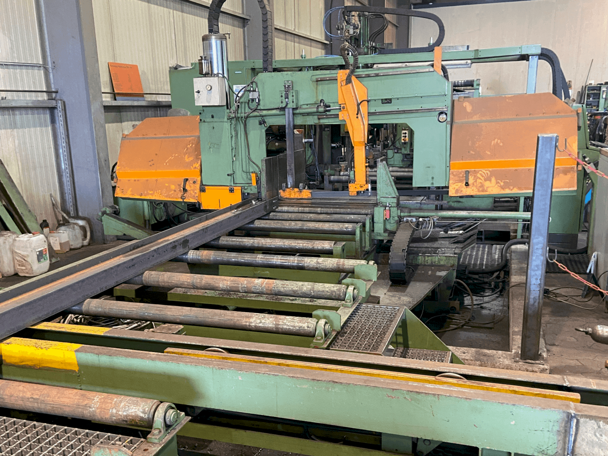 Frontansicht der MEBA 560 DG-1000 + PEDDINGHAUS TDK 1000 /9P Maschine