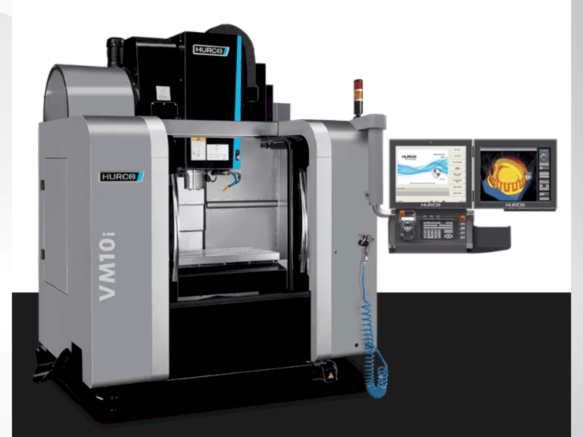 Frontansicht der Hurco VM 10 i Plus Maschine