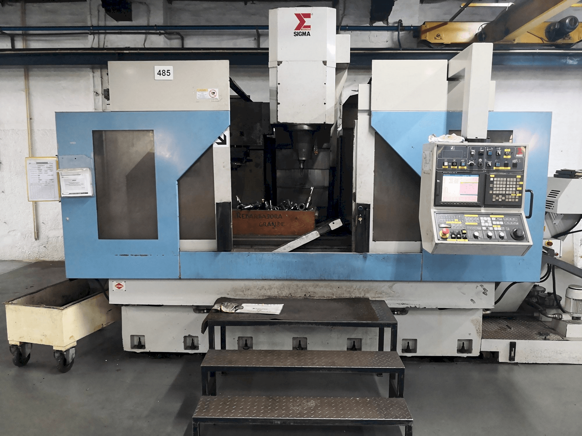 Frontansicht der Sigma Zenit 6 Maschine