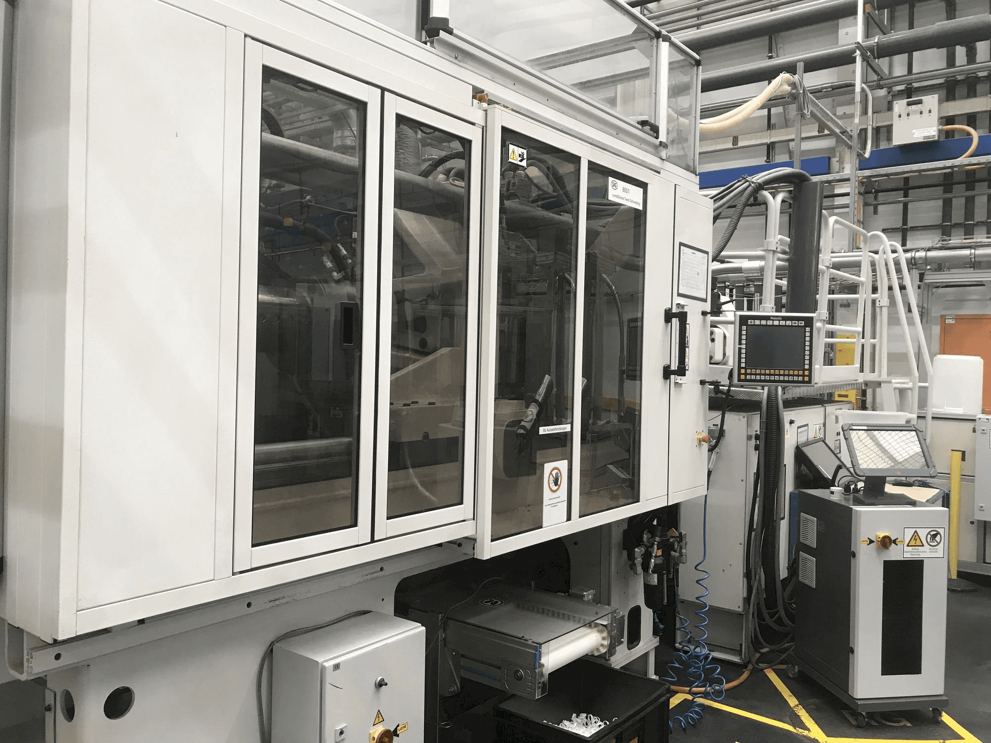 Frontansicht der Husky H300 RS 45/38 Maschine