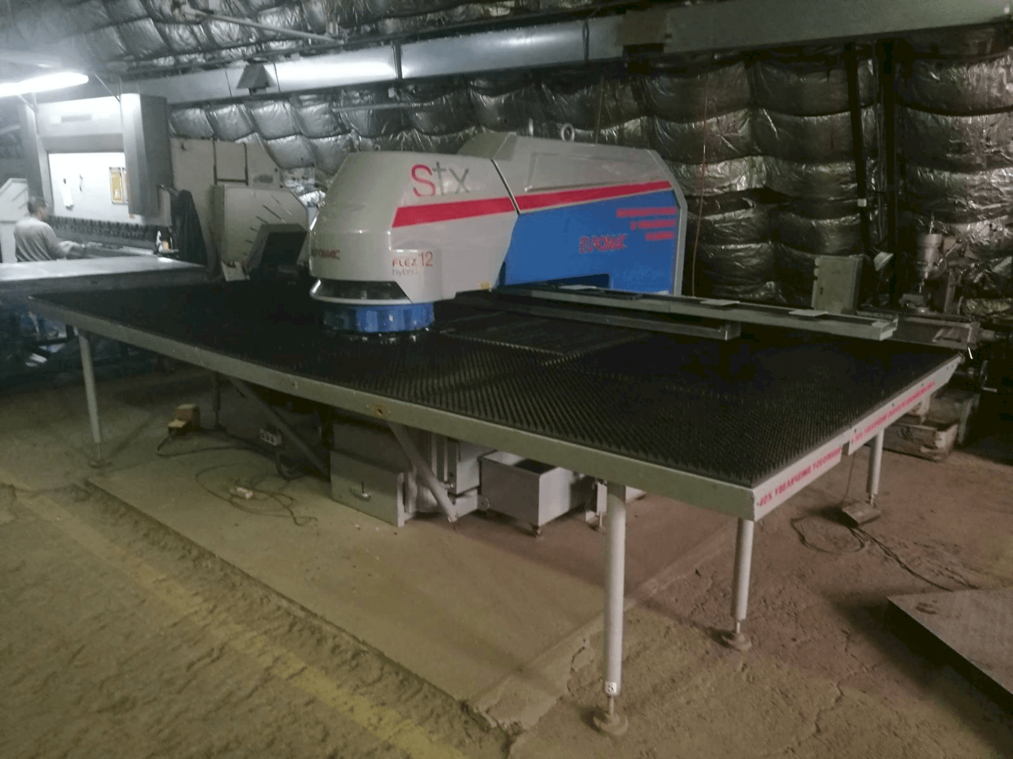 Frontansicht der Euromac STX Flex 12 Maschine