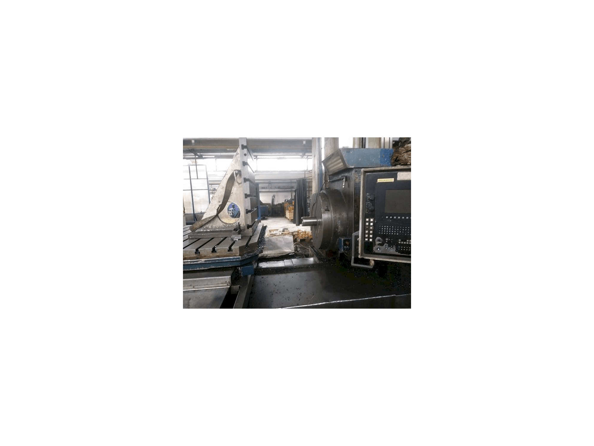 Frontansicht der Union BFT 130 Maschine