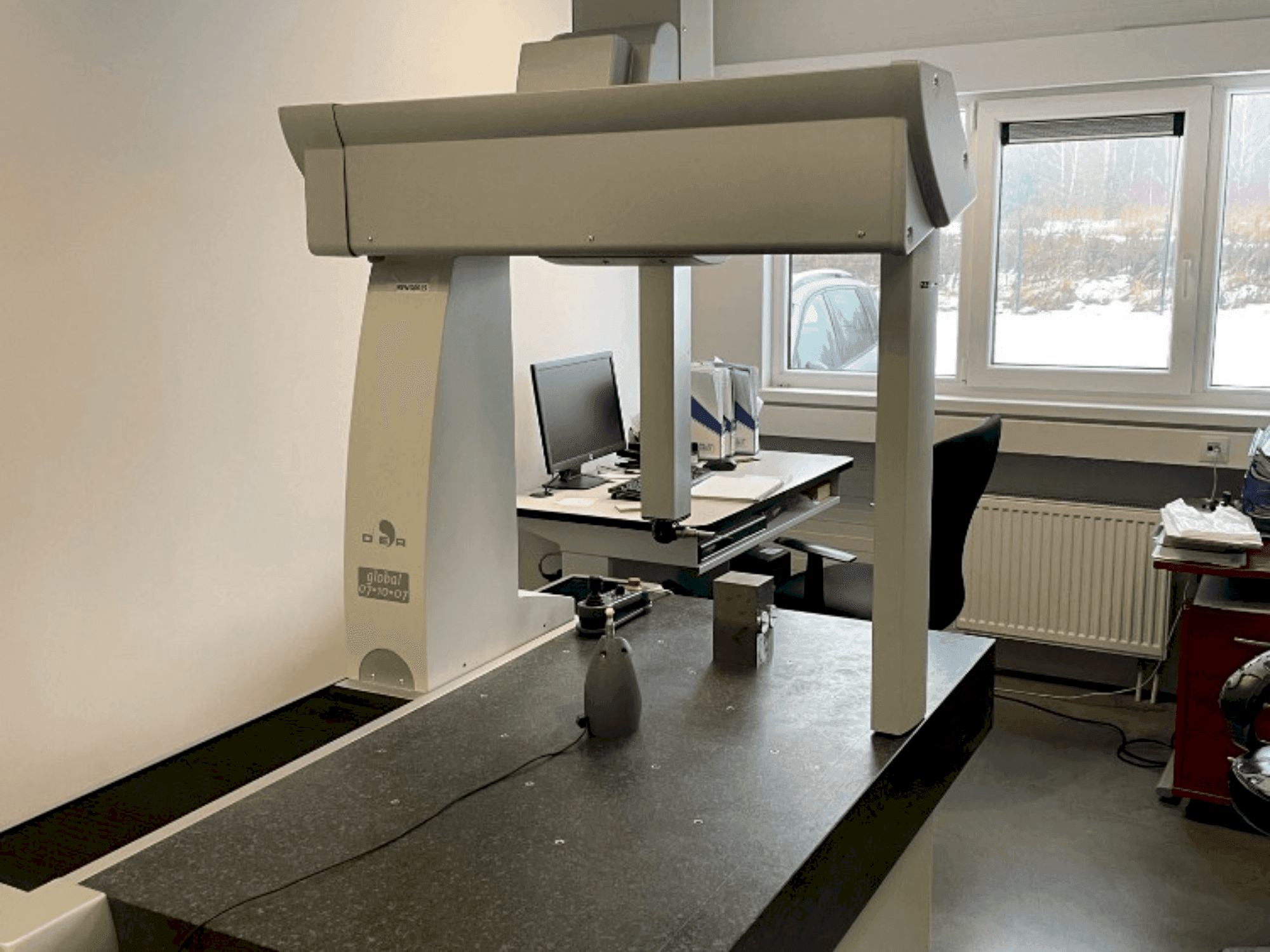 Frontansicht der Hexagon Global 07.10.07 Maschine